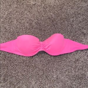 Strapless bikini top